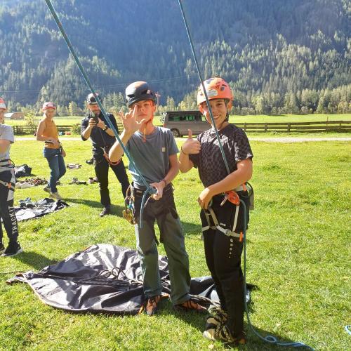 Klettern macht Schule
