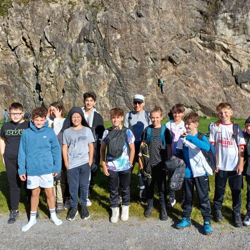 Klettern macht Schule