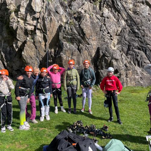 Klettern macht Schule