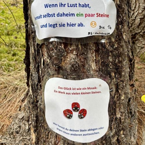 Wunsch- und Gute Laune Steine