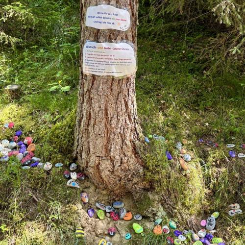Wunsch- und Gute Laune Steine