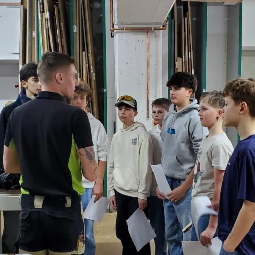 Betriebsbesichtigung Tischlerei Klotz