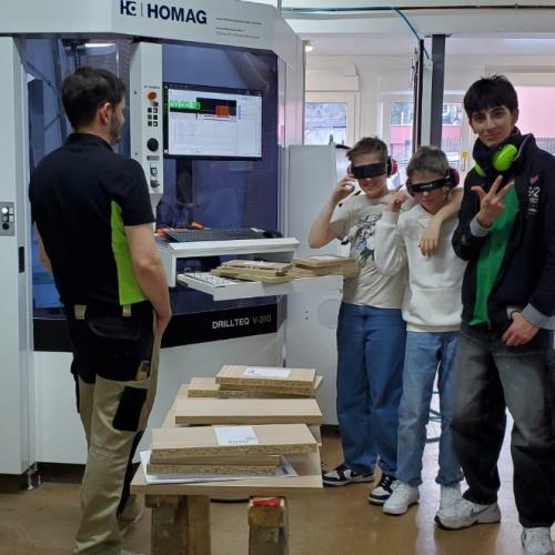 Betriebsbesichtigung Tischlerei Klotz