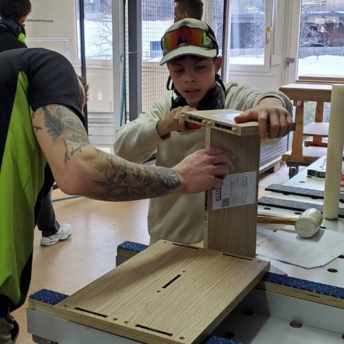 Betriebsbesichtigung Tischlerei Klotz