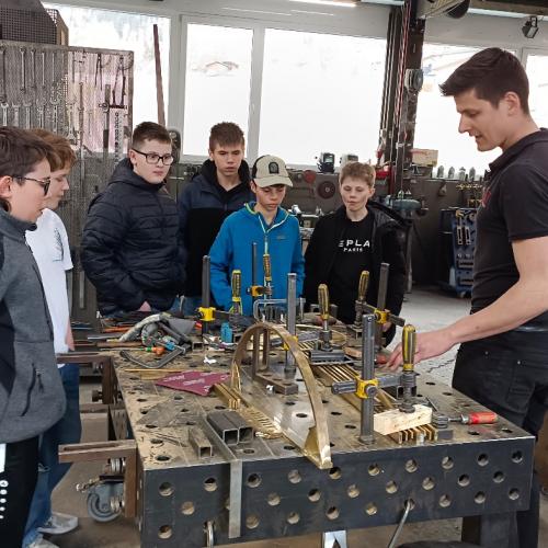 Betriebsbesichtigung Kunstschmiede