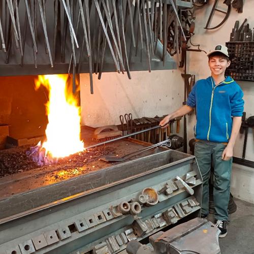 Betriebsbesichtigung Kunstschmiede