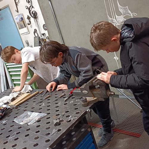 Betriebsbesichtigung Kunstschmiede