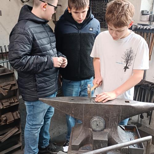 Betriebsbesichtigung Kunstschmiede