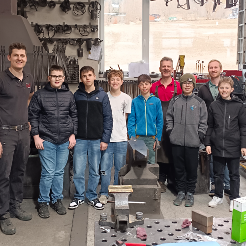 Betriebsbesichtigung Kunstschmiede