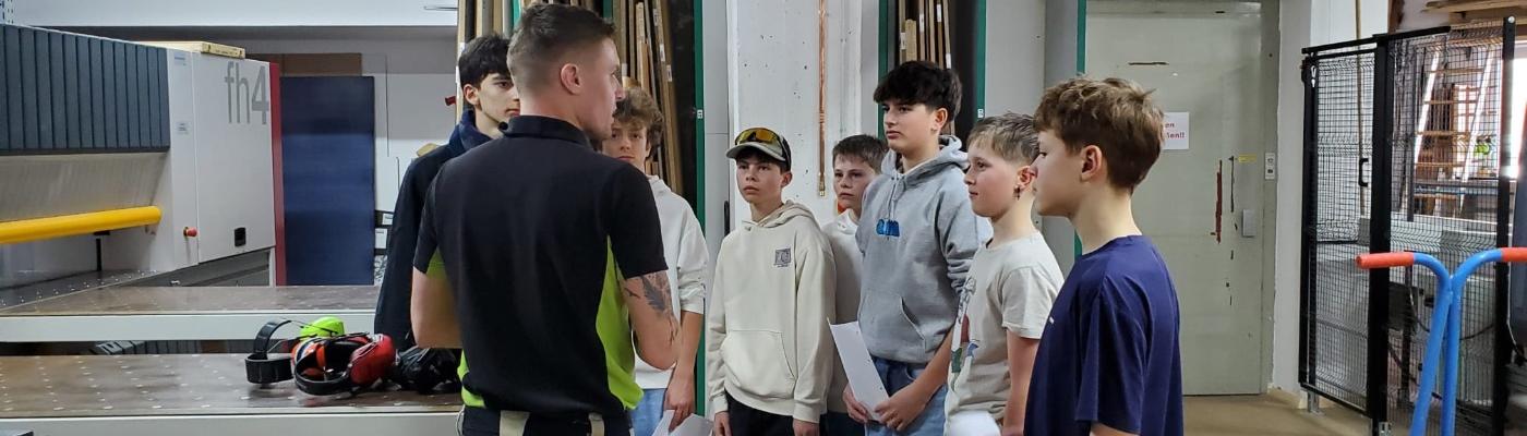 Betriebsbesichtigung Tischlerei Klotz