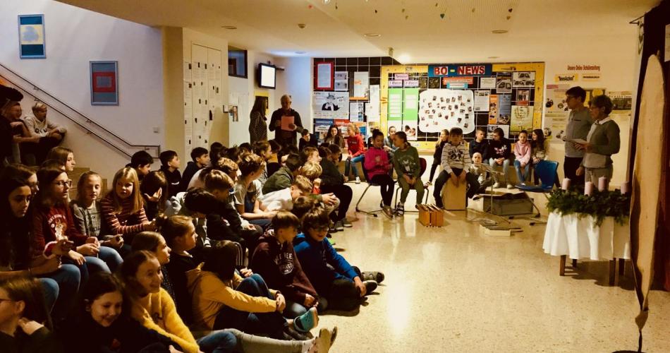 1. Morgenkreis alle Schüler