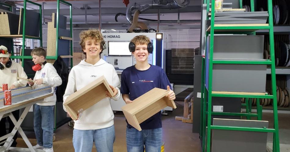 Betriebsbesichtigung Tischlerei Klotz