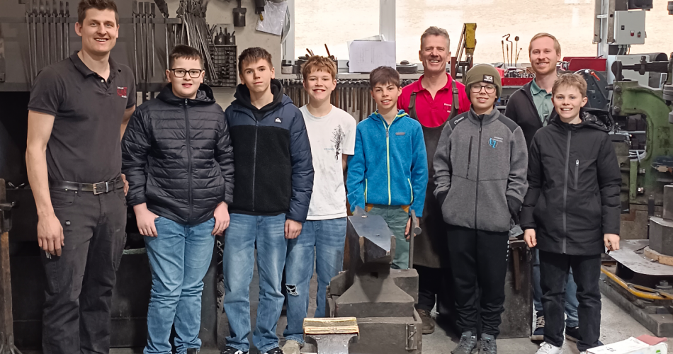 Betriebsbesichtigung Kunstschmiede